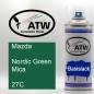 Preview: Mazda, Nordic Green Mica, 27C: 400ml Sprühdose, von ATW Autoteile West.